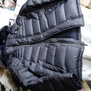 Brooks Brothers down jacket, removable hood